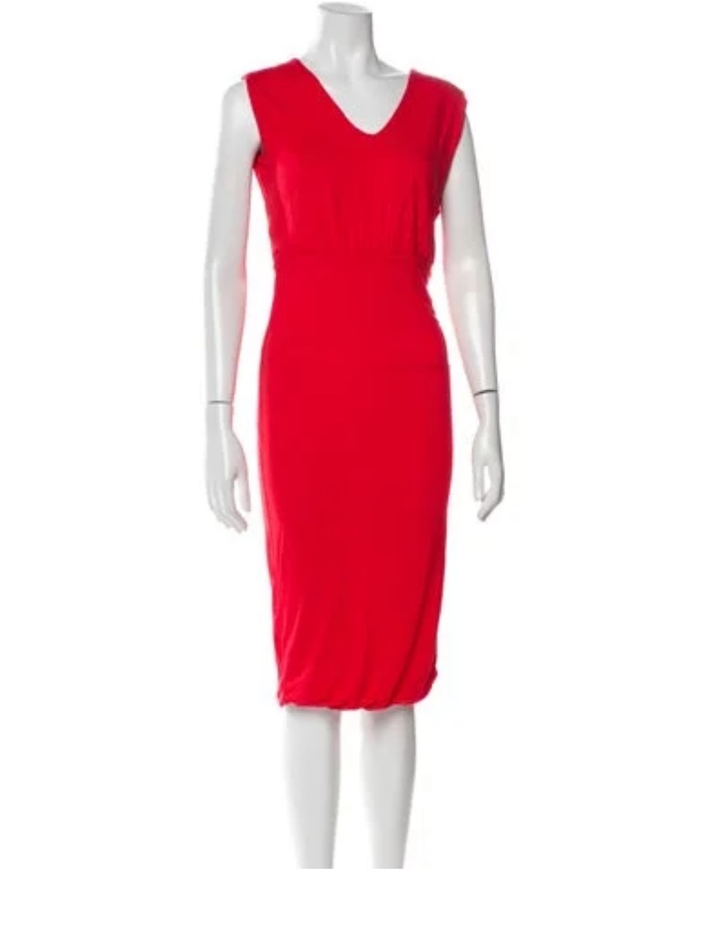 Alice + Olivia Ruched Midi Dress XS